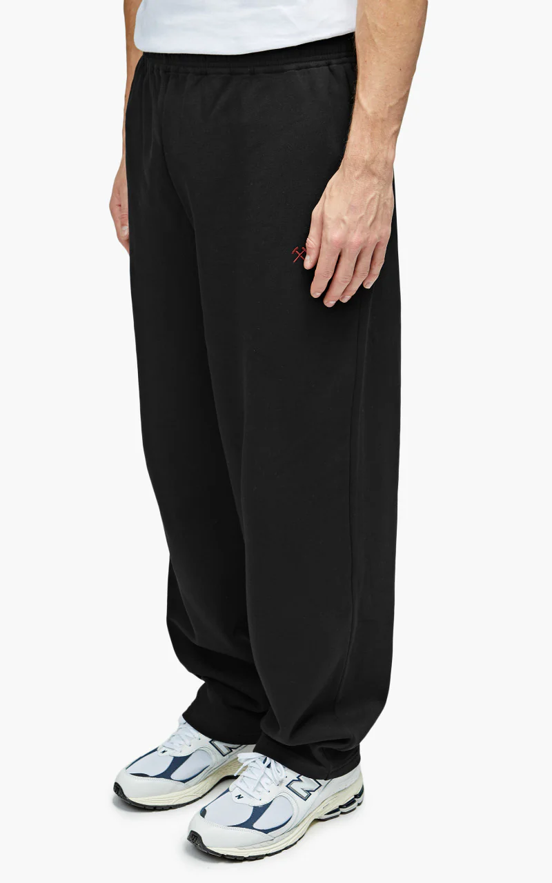 GmbH Ahmed Jogging Pants With Waistband + Footband Black - Image 4