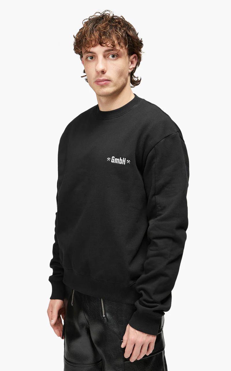 GmbH Berg Crewneck W Screensprint Black - Image 4