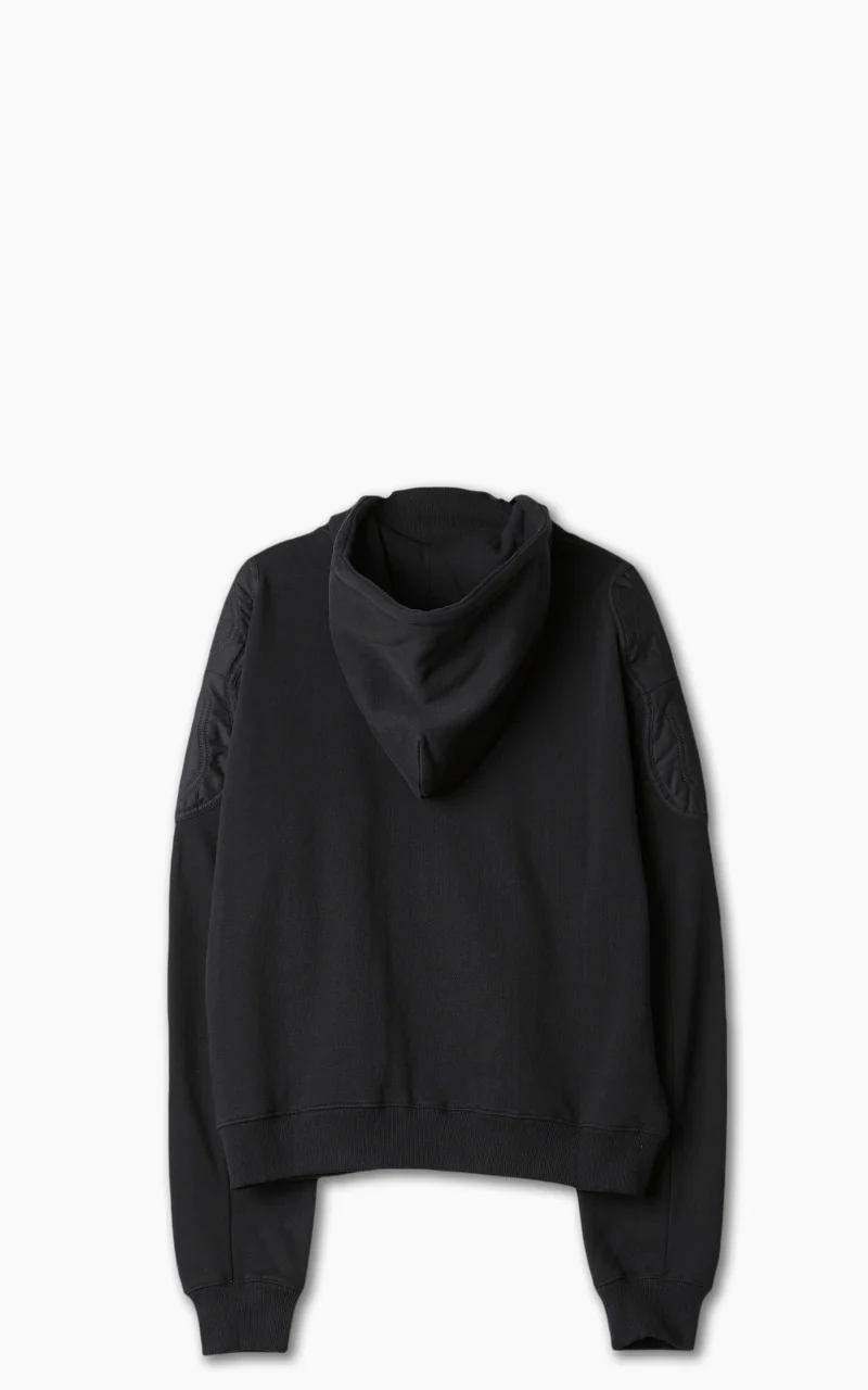 GmbH Murad Jersey Jacket With Extended Collar Black - Image 3