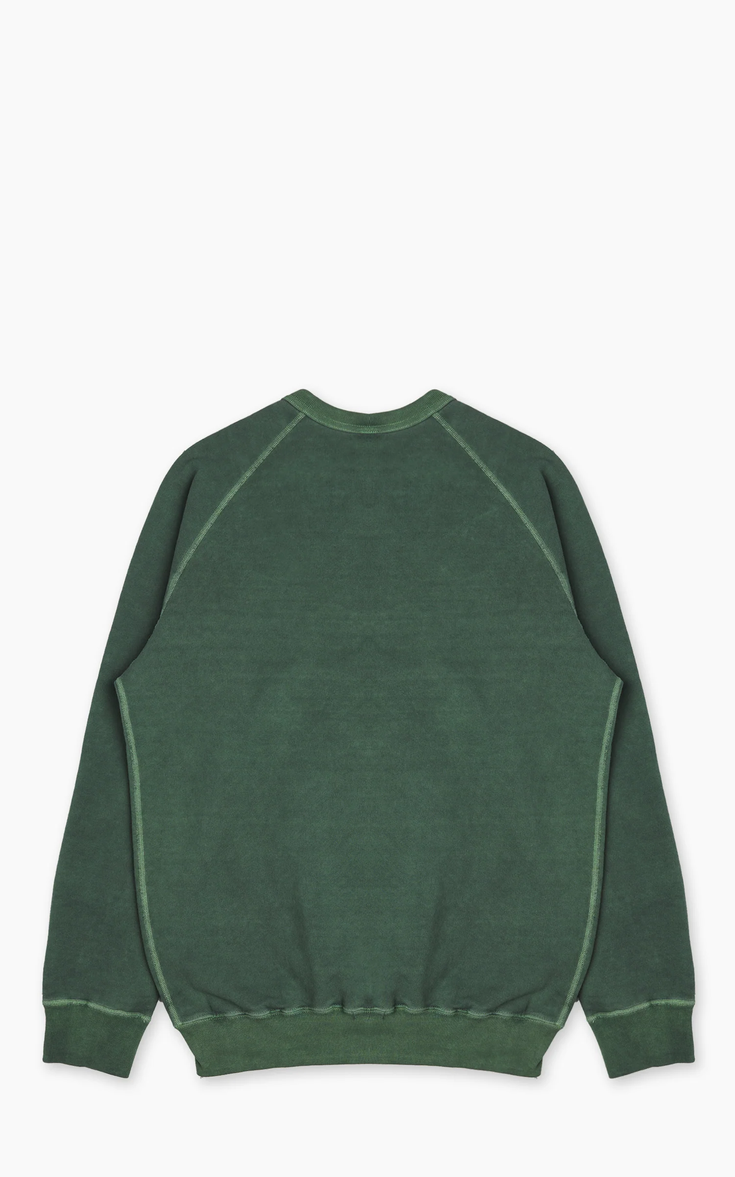 Good On Raglan Crew Sweatshirt P-Dark Green - Image 3