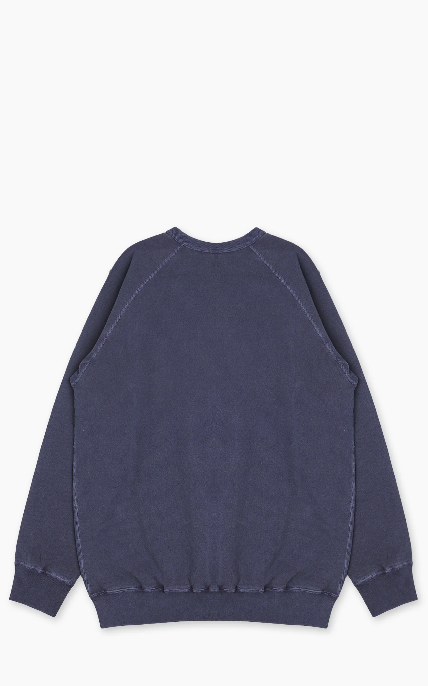 Good On Raglan Crew Sweatshirt P-Navy - Image 3