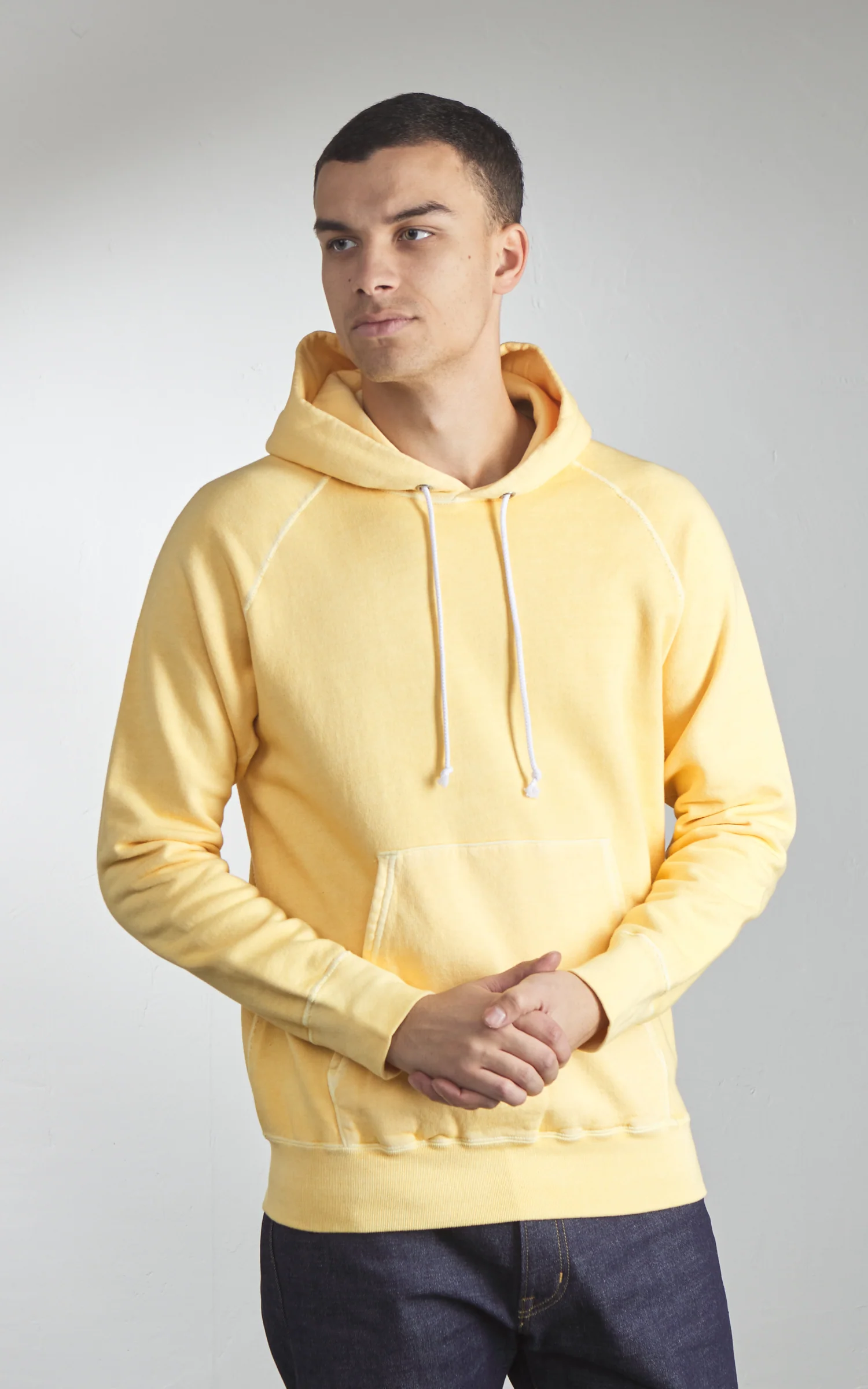 Good On Raglan Pullover Hoodie P-Straw - Image 4