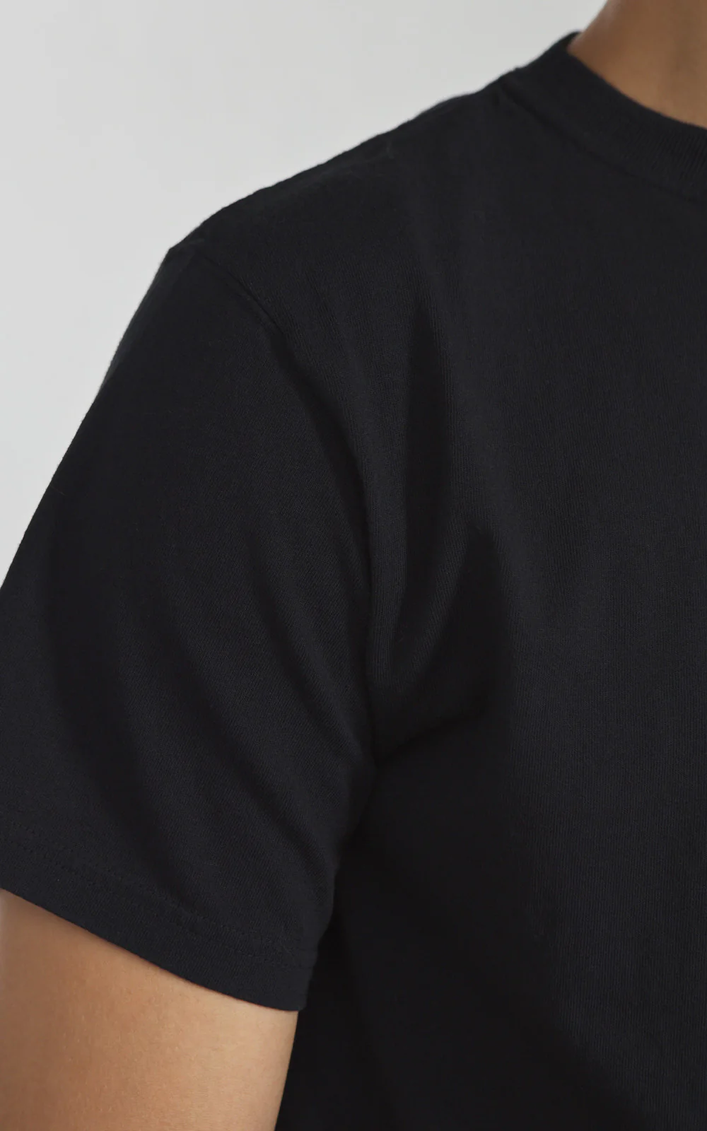 Good On S/S Crew T-Shirt Black - Image 4