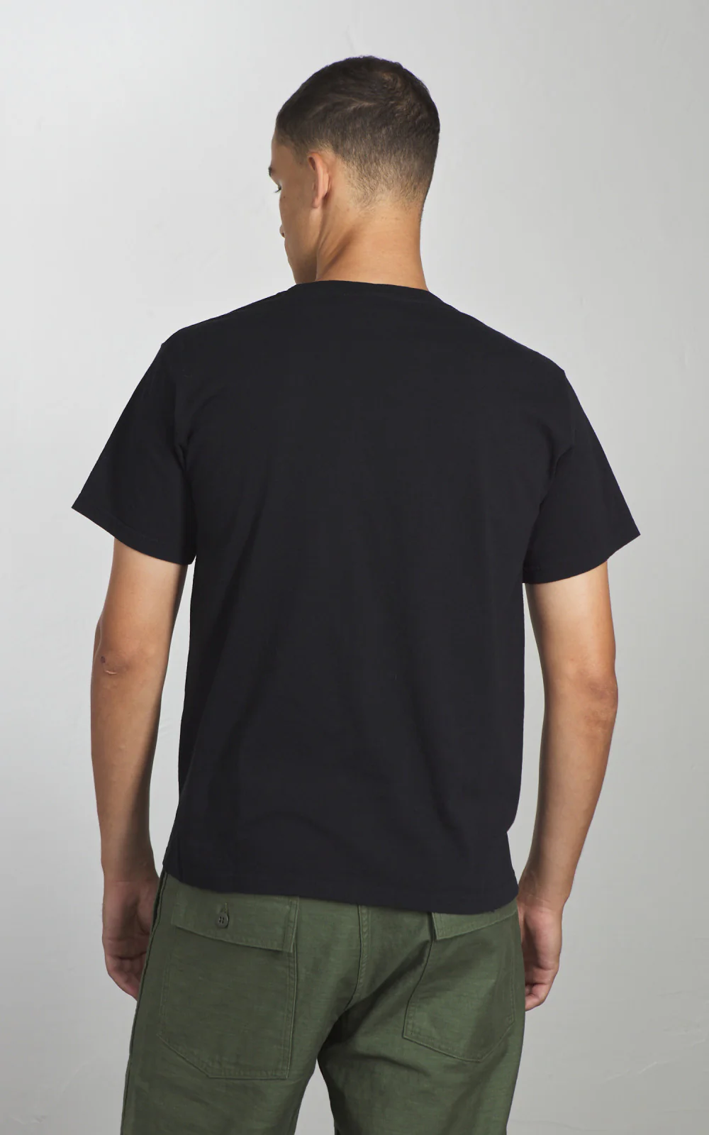 Good On S/S Crew T-Shirt Black - Image 5