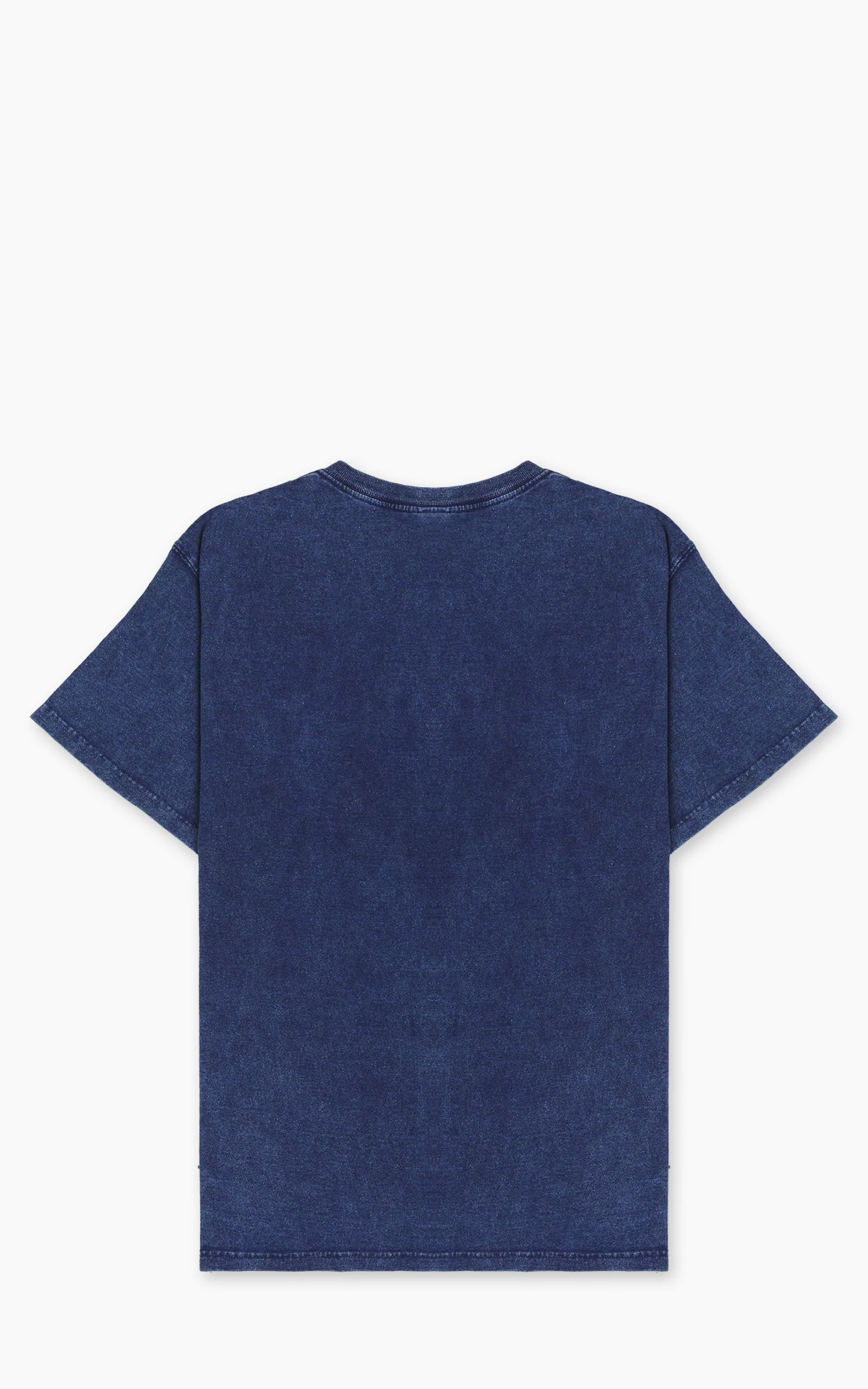 Good On S/S Crew T-Shirt Indigo Shave - Image 3