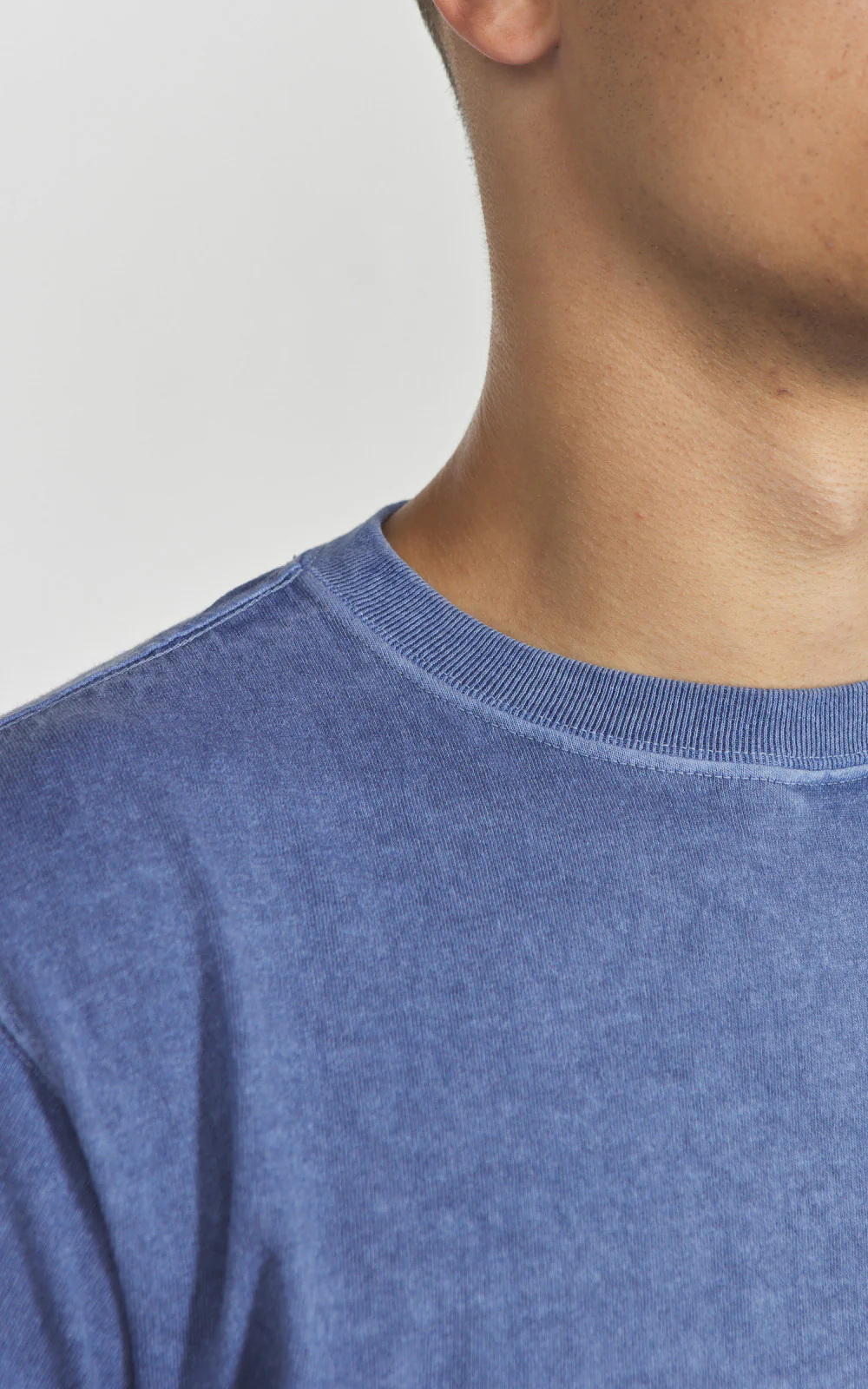 Good On S/S Crew T-Shirt P-Ajisai - Image 3