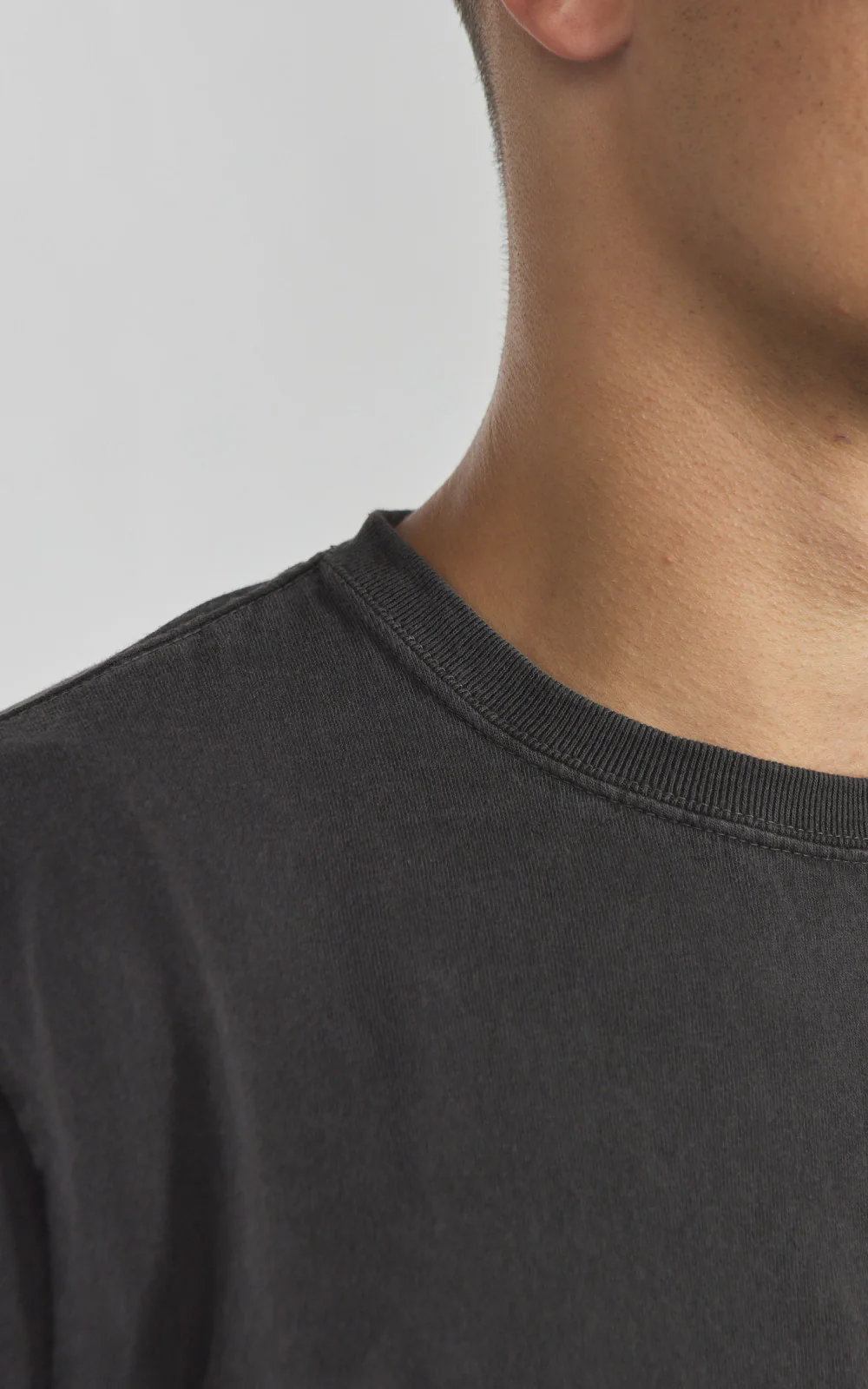 Good On S/S Crew T-Shirt P-Black - Image 3
