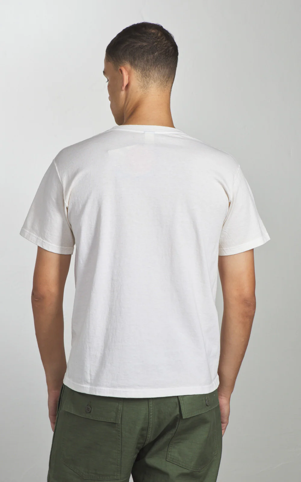 Good On S/S Crew T-Shirt P-Natural - Image 5