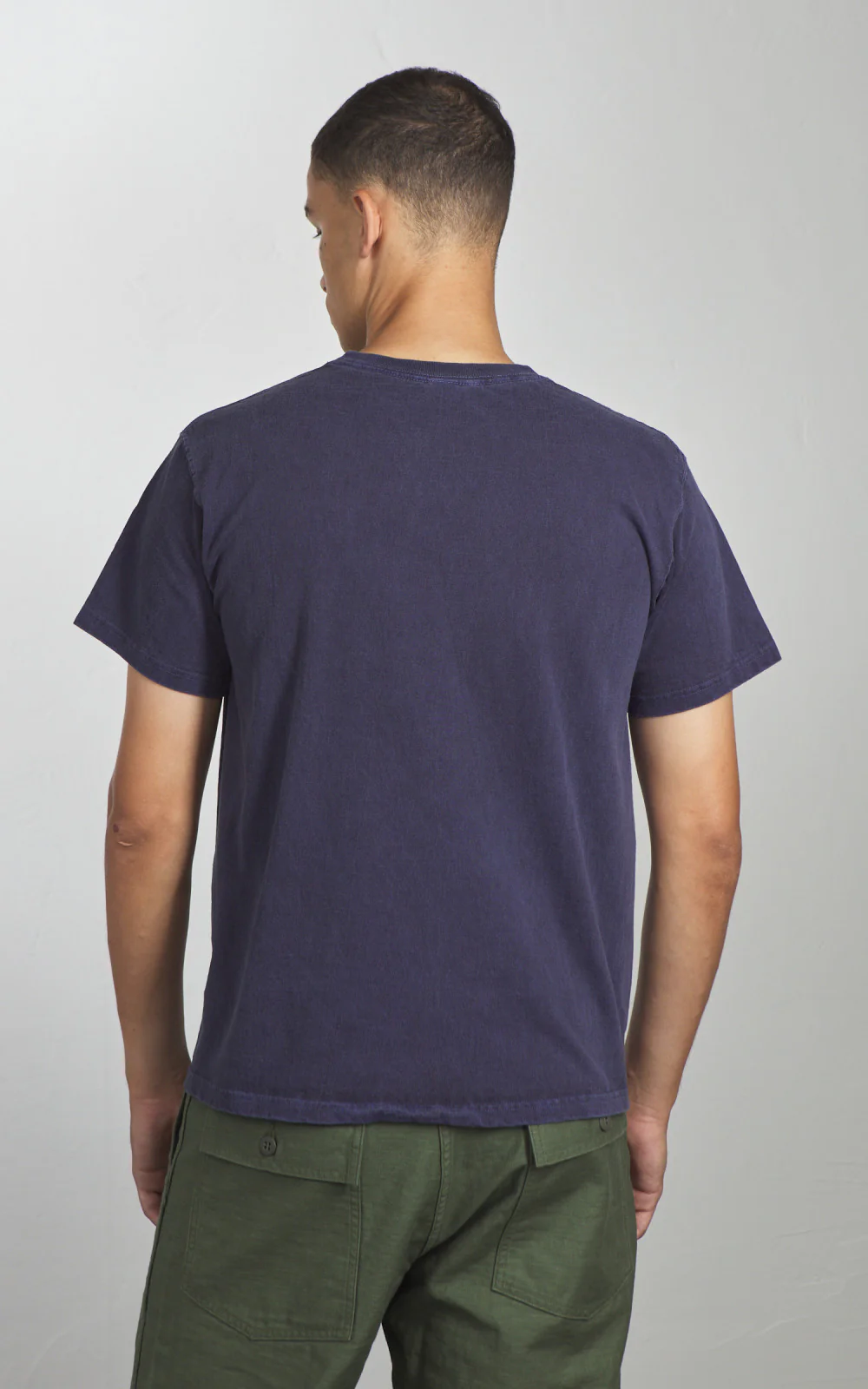 Good On S/S Crew T-Shirt P-Navy - Image 5