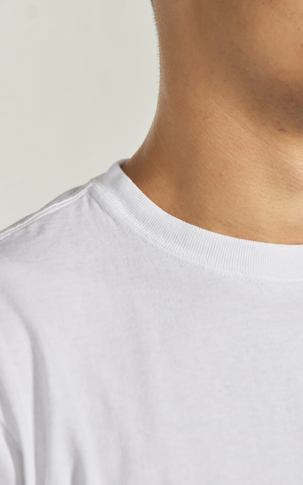 Good On S/S Crew T-Shirt White - Image 3