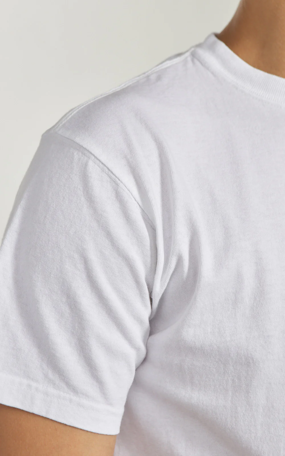 Good On S/S Crew T-Shirt White - Image 4