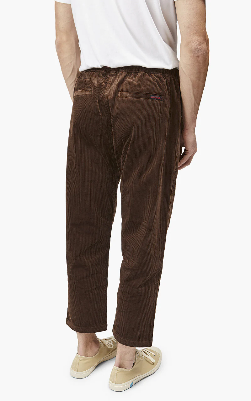 Gramicci Corduroy Loose Tapered Pants Dark Brown - Image 5