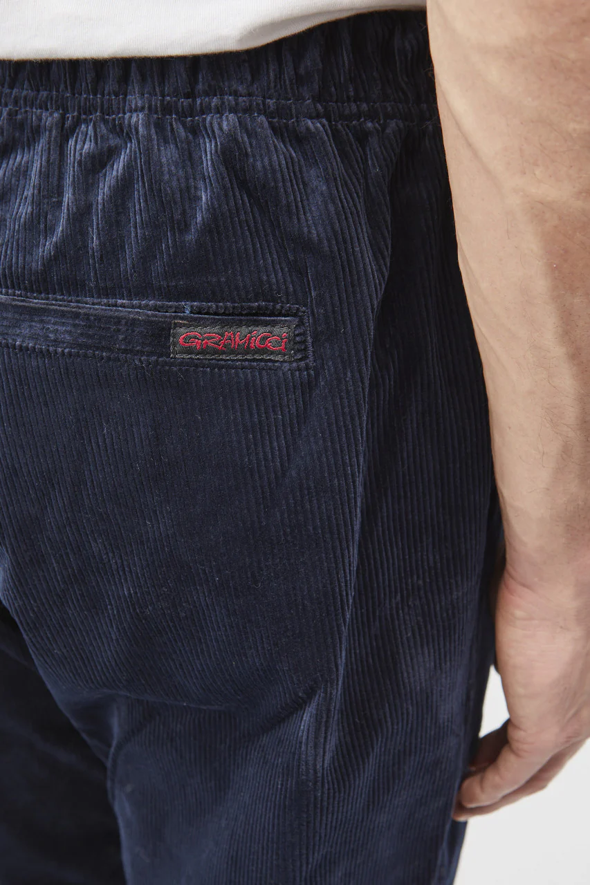Gramicci Corduroy Loose Tapered Pants Dark Navy - Image 6