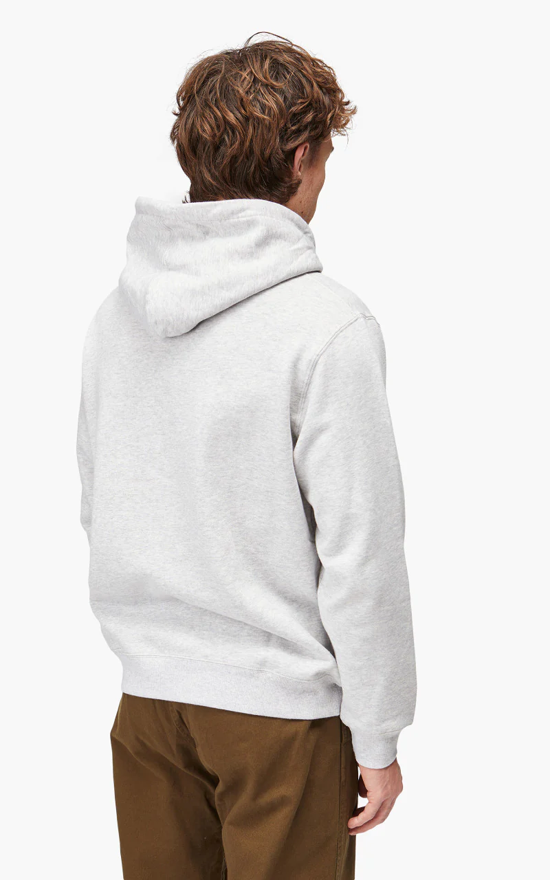 Gramicci One Point Hooded Sweatshirt Ash Heather - Image 5