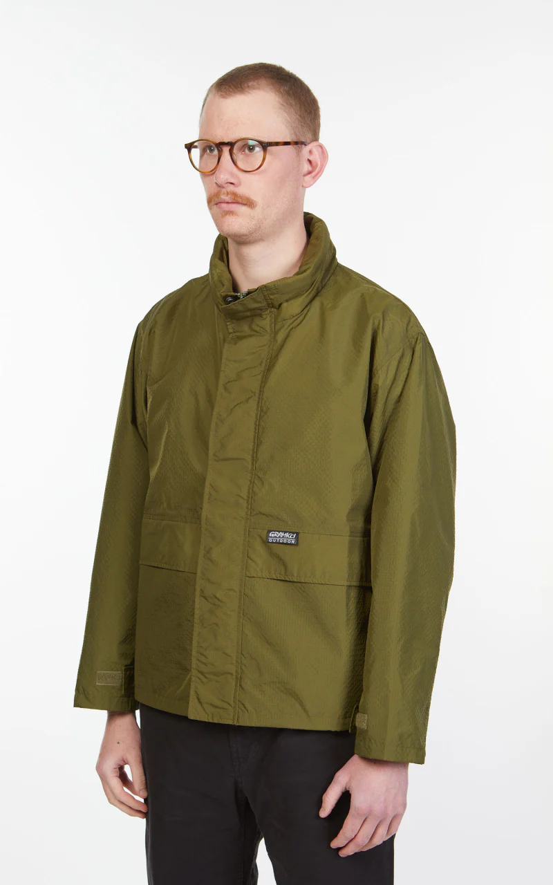 Gramicci Utility Field Jacket Army Green - Image 4