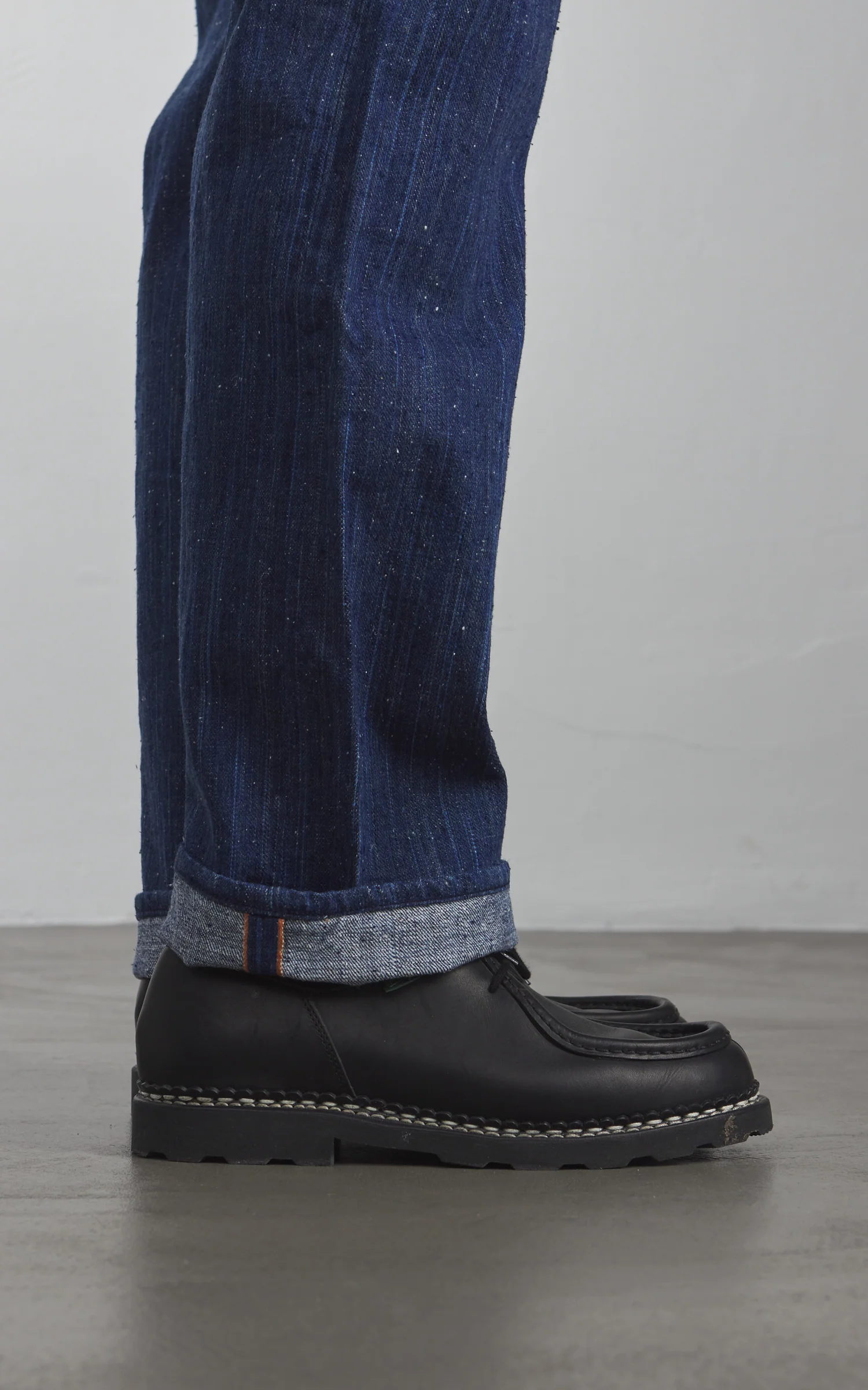 Graph Zero Natural Dyed Regular Straight Jeans Natural Indigo 13oz - Image 6