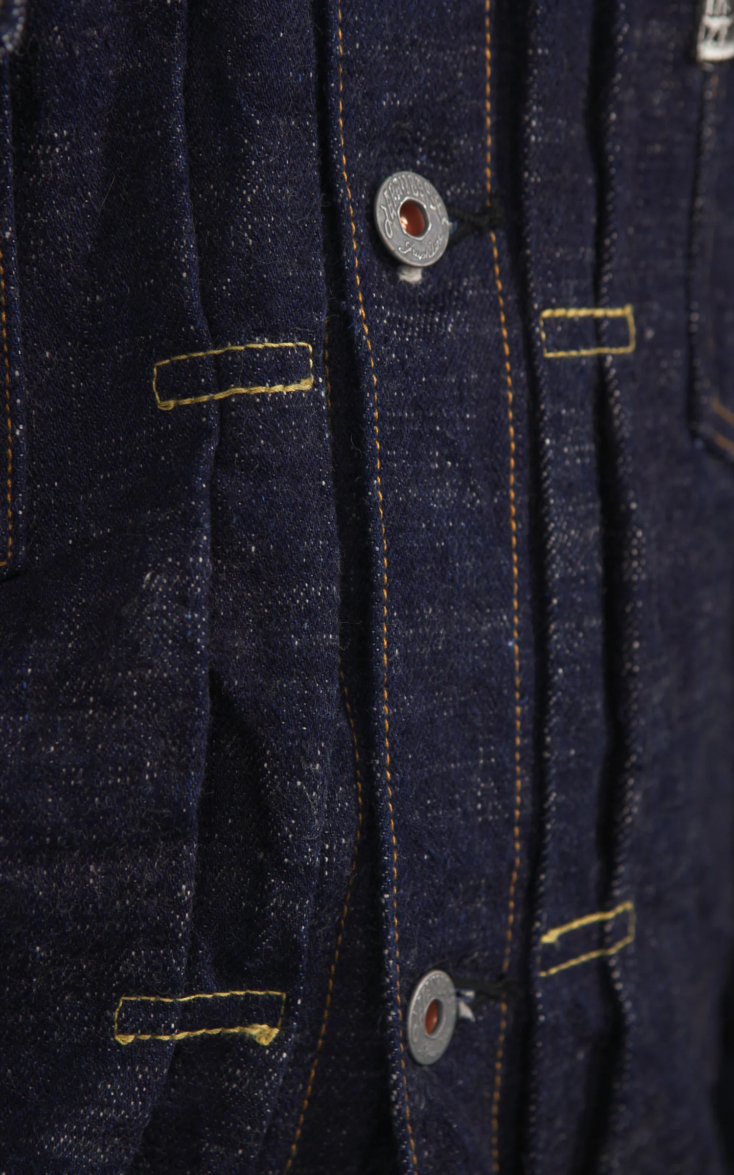 Graph Zero Type 2 Denim Jacket Slub Indigo 15oz - Image 5