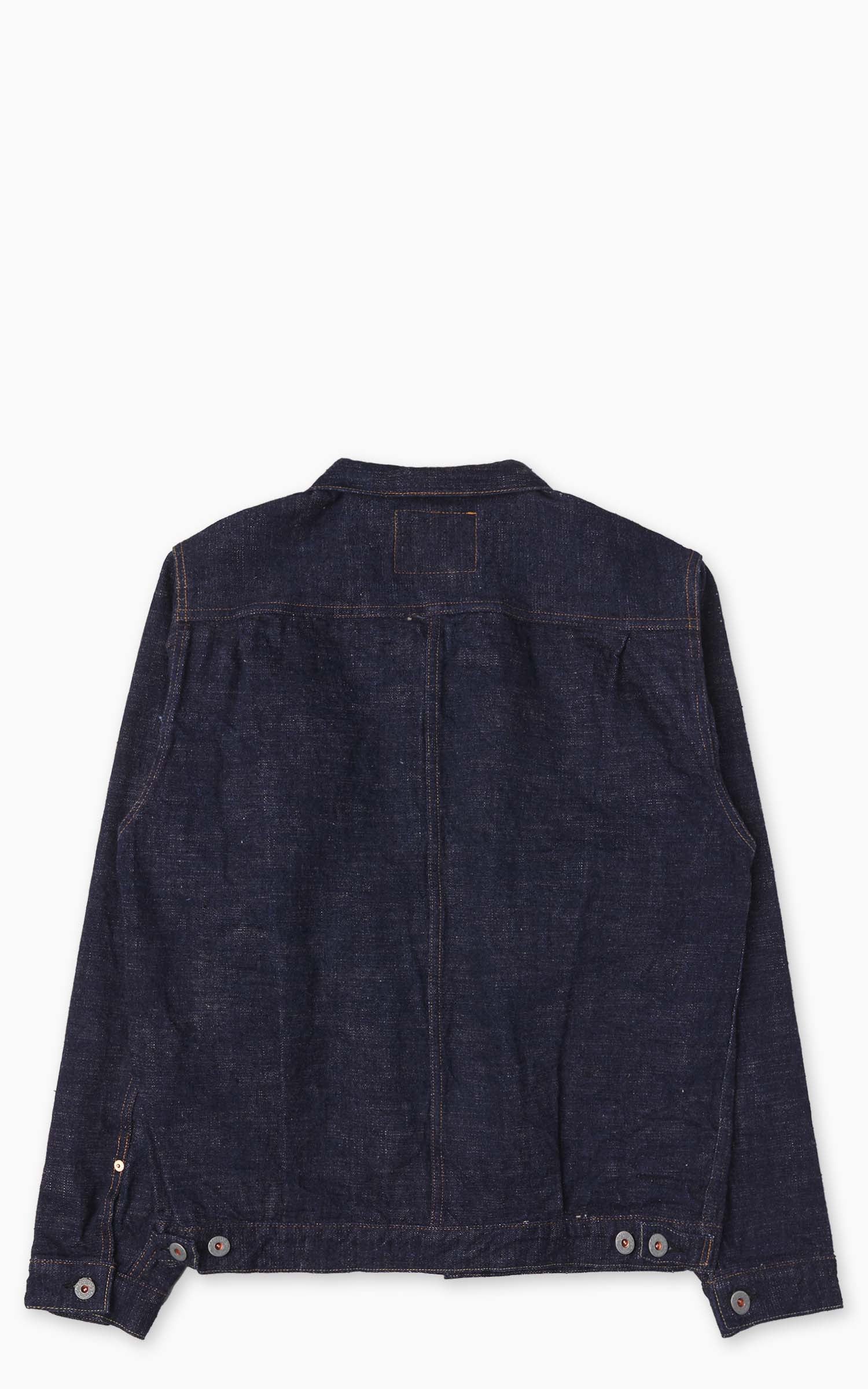 Graph Zero Type 2 Denim Jacket Slub Indigo 15oz - Image 6