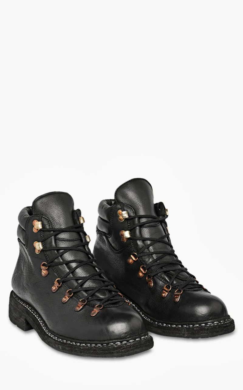 Guidi 19 Hiking Boot Calf Full Grain Black - Image 2