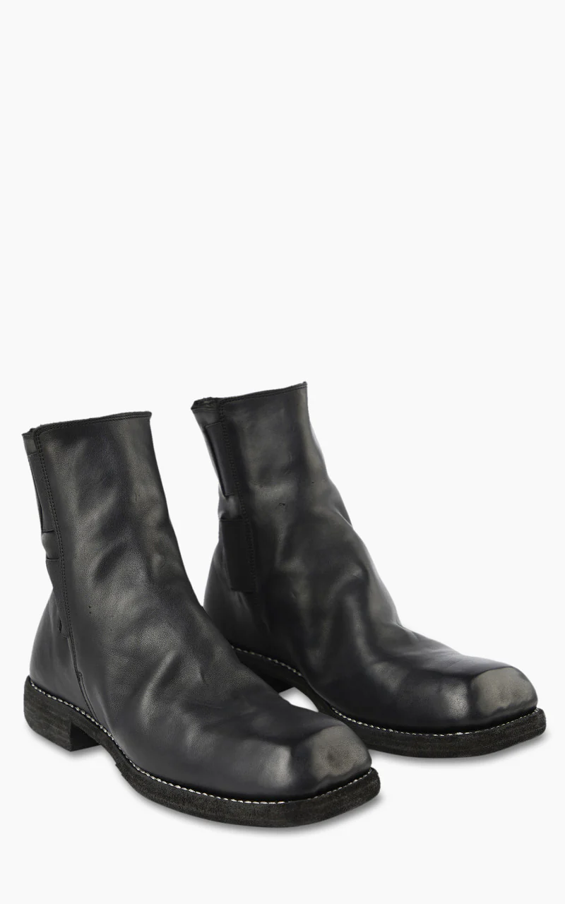 Guidi 79087 Leather Chelsea Boot Black - Image 2