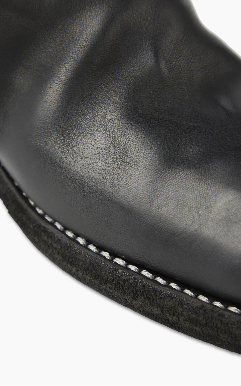 Guidi 79087 Leather Chelsea Boot Black - Image 3