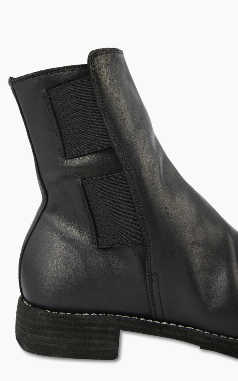 Guidi 79087 Leather Chelsea Boot Black - Image 4
