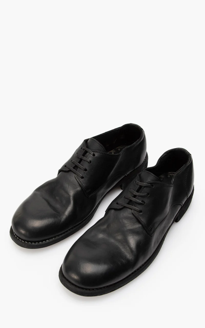 Guidi 992 Classic Derby Calf Full Grain Black - Image 2