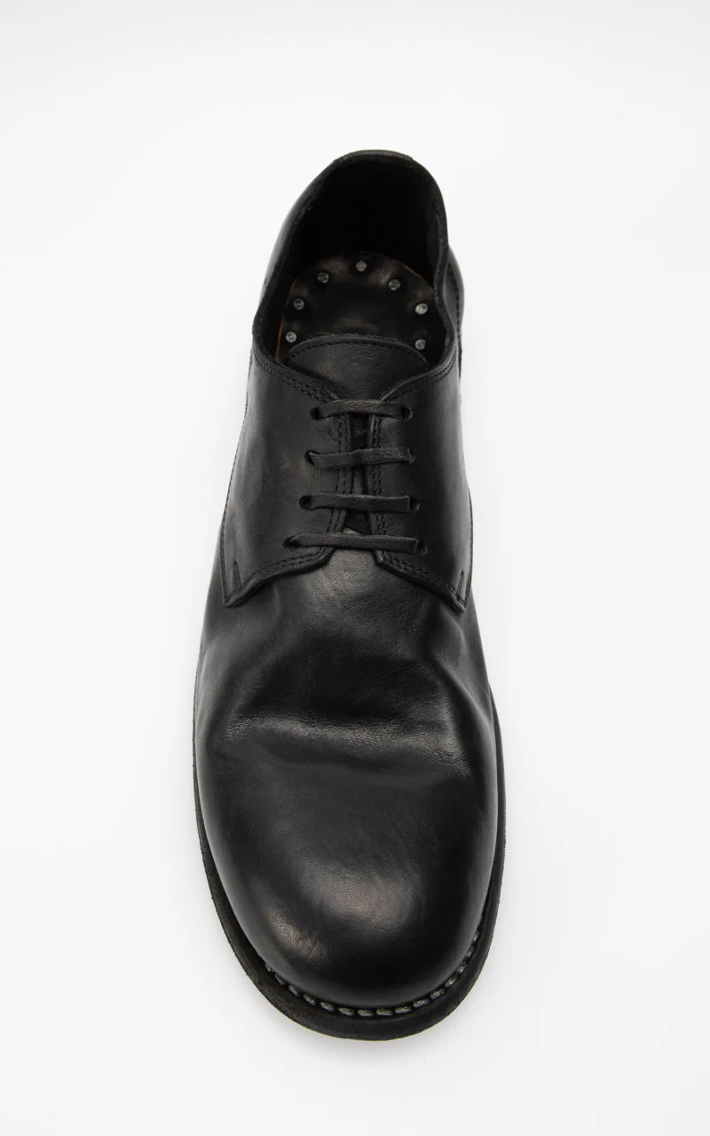 Guidi 992 Classic Derby Calf Full Grain Black - Image 5