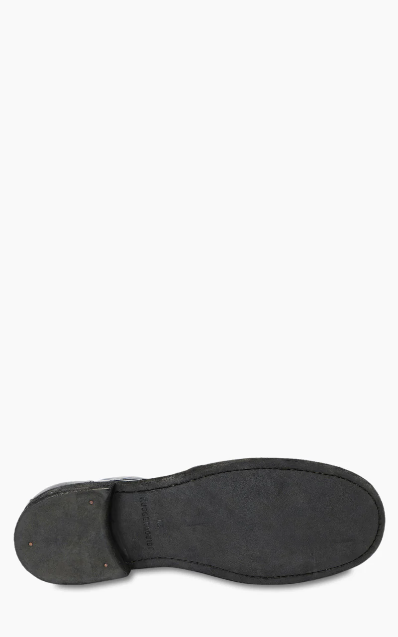 Guidi 993 Leather Laced Up Ankle Boot Black - Image 5