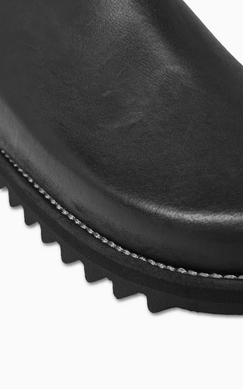 Guidi BRK05 Leather Clog Sandal Black - Image 3