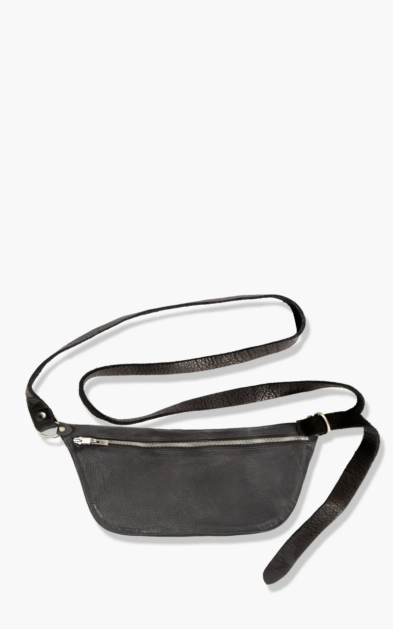 Guidi Q10M Belt Bag Soft Horse Full Grain Black
