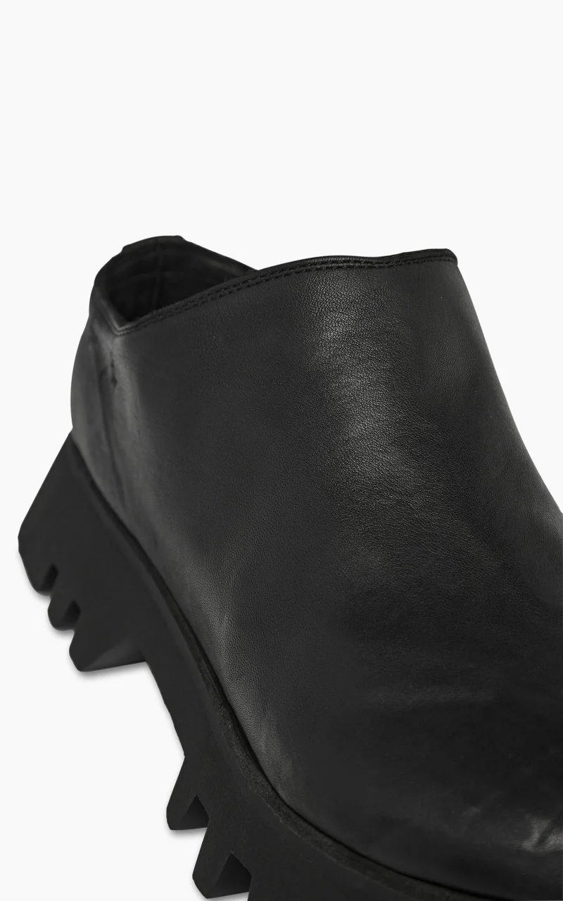 Guidi ZO01V Zoomorphic Sabot Slip On Loafer Leather Black - Image 3