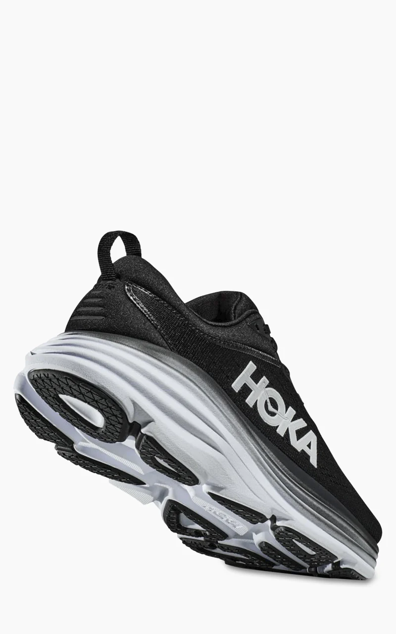 HOKA Bondi 8 Black/White - Image 2