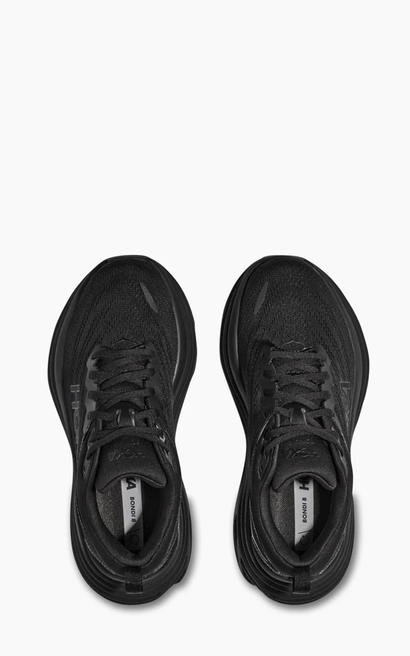 HOKA Bondi 8 X-Wide Black/Black - Image 2
