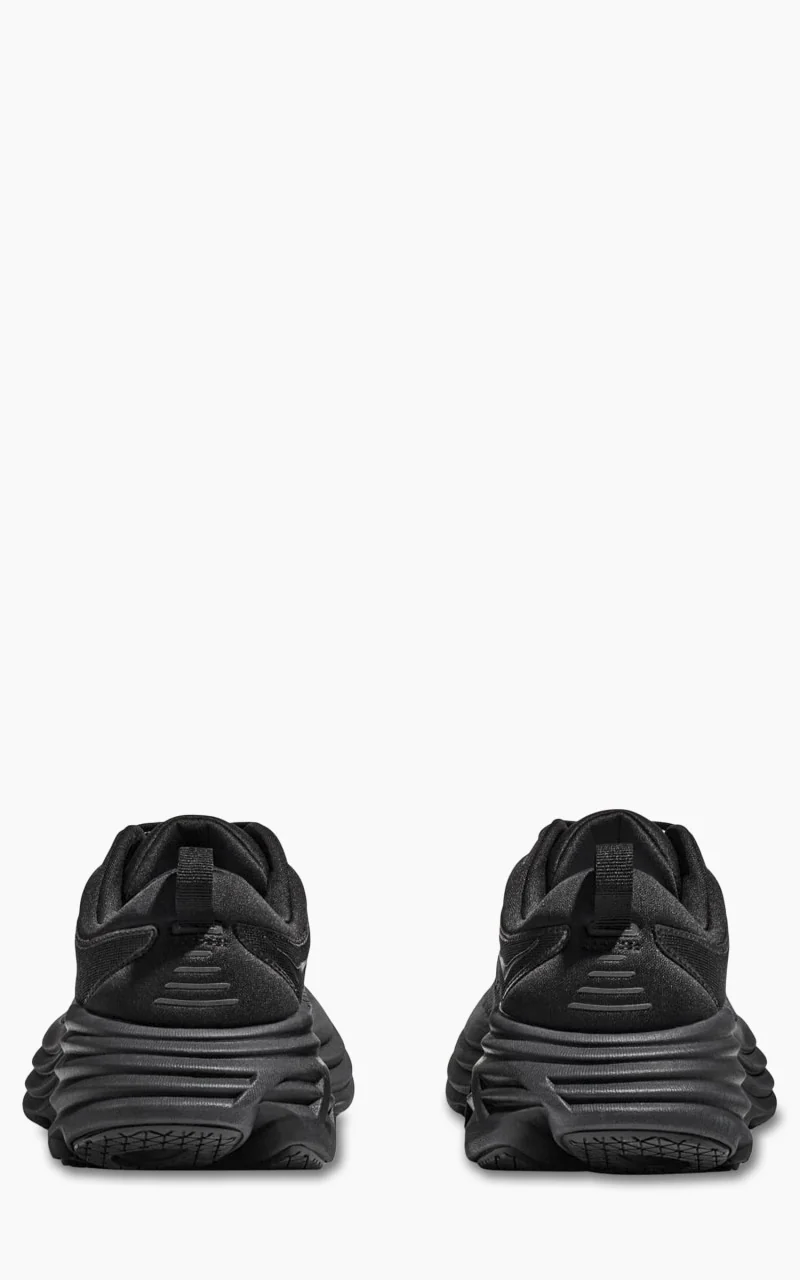 HOKA Bondi 8 X-Wide Black/Black - Image 5