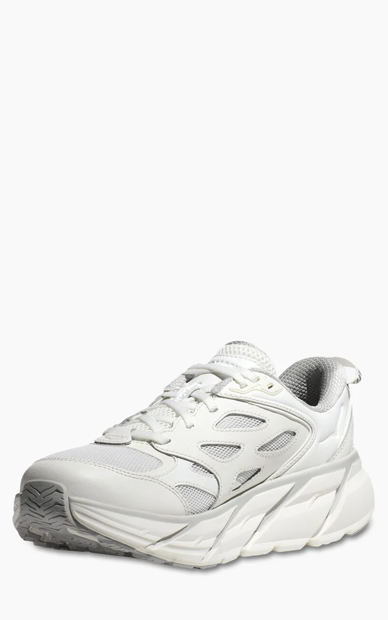 HOKA Clifton L Leather White - Image 4