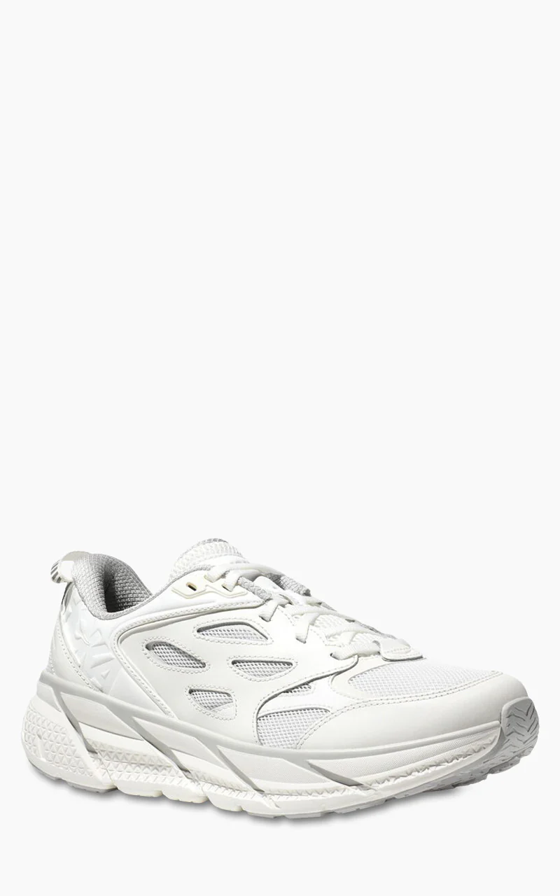 HOKA Clifton L Leather White - Image 6