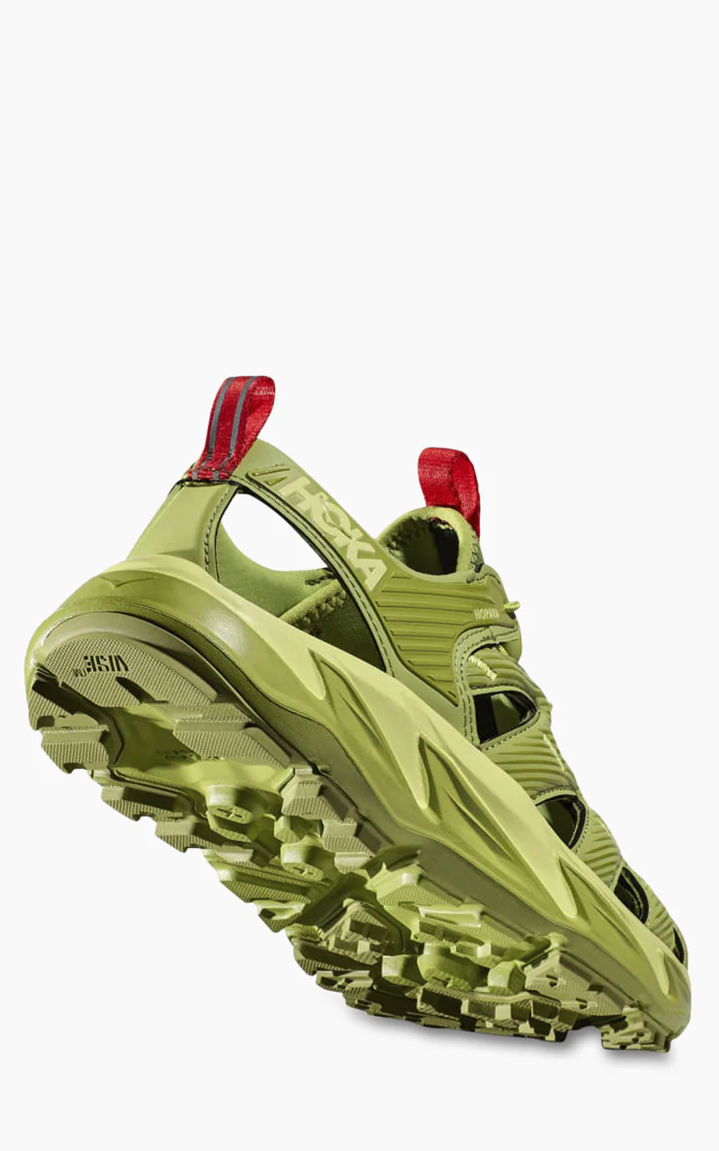 HOKA U Hopara Dark Citron/Luminary Green - Image 3