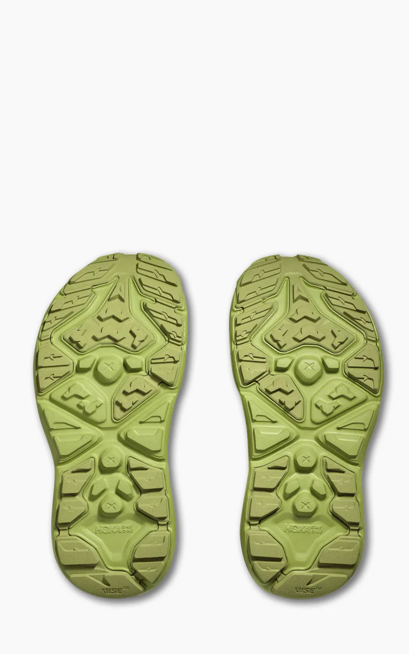 HOKA U Hopara Dark Citron/Luminary Green - Image 6
