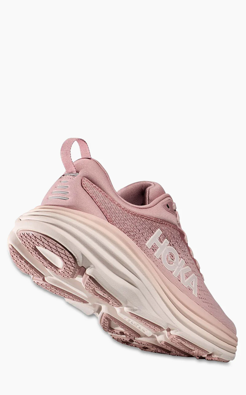HOKA W Bondi 8 Pale Mauve/Peach Whip - Image 3