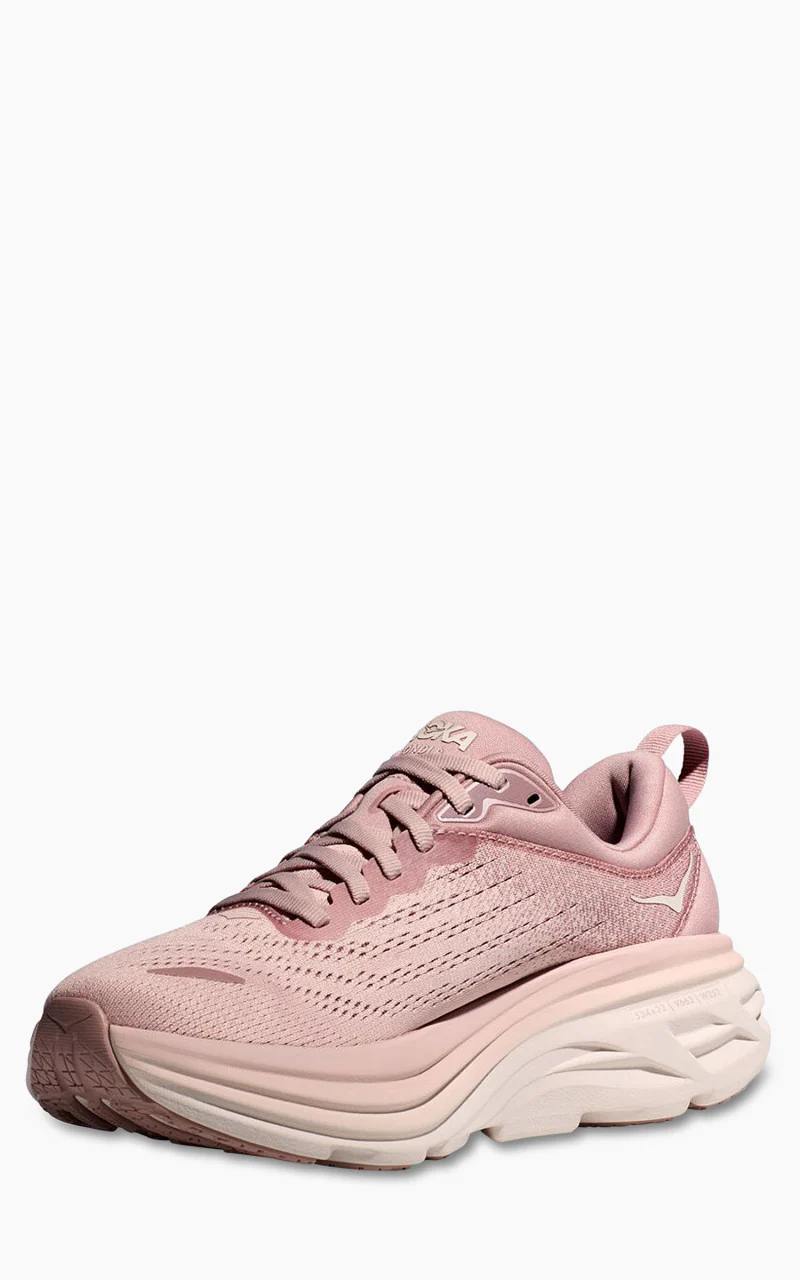 HOKA W Bondi 8 Pale Mauve/Peach Whip - Image 5
