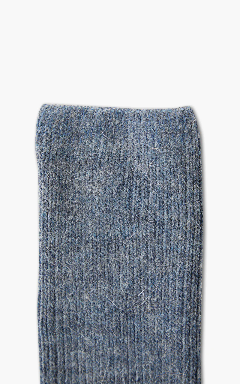 Homecore Alpaga Socks Denim Blue - Image 2