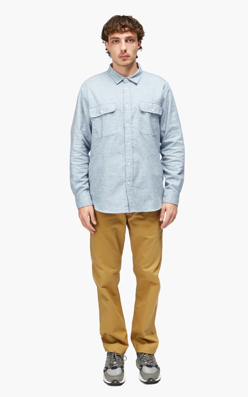 Homecore Migo Lumb Shirt Ice Blue - Image 2
