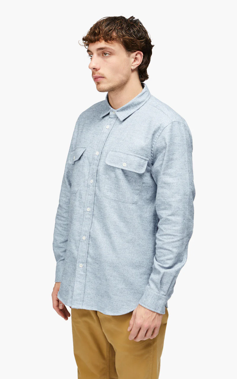 Homecore Migo Lumb Shirt Ice Blue - Image 3