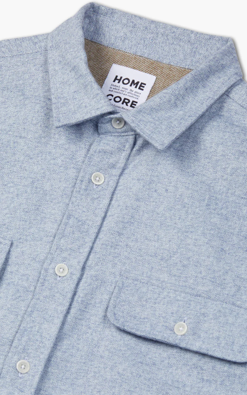 Homecore Migo Lumb Shirt Ice Blue - Image 7