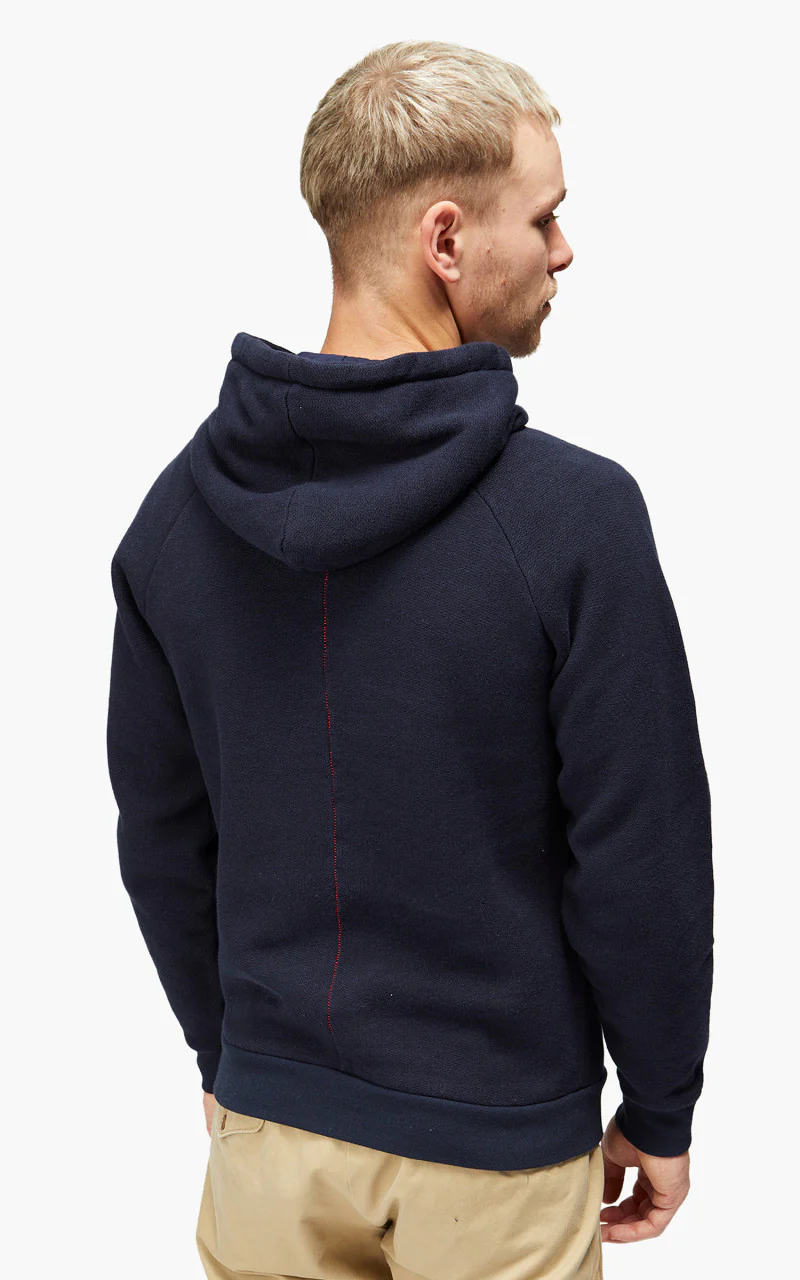 Homecore Terry Hoodie 22 Navy - Image 5