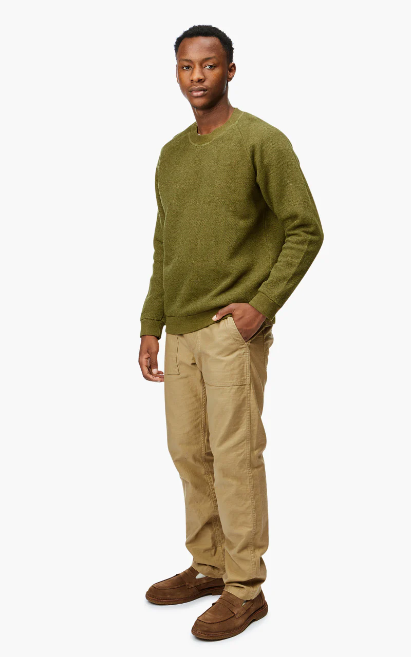 Homecore Terry Sweat W22 Avocado Green - Image 3