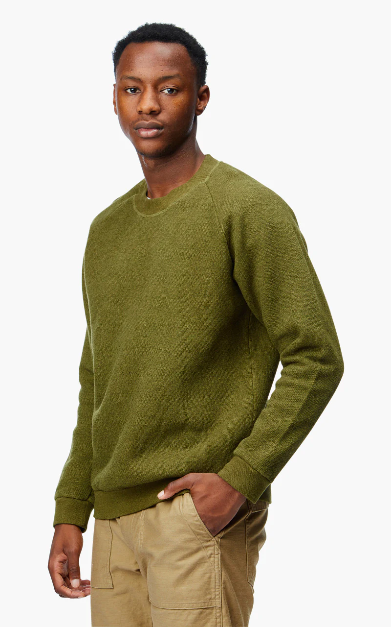 Homecore Terry Sweat W22 Avocado Green - Image 4