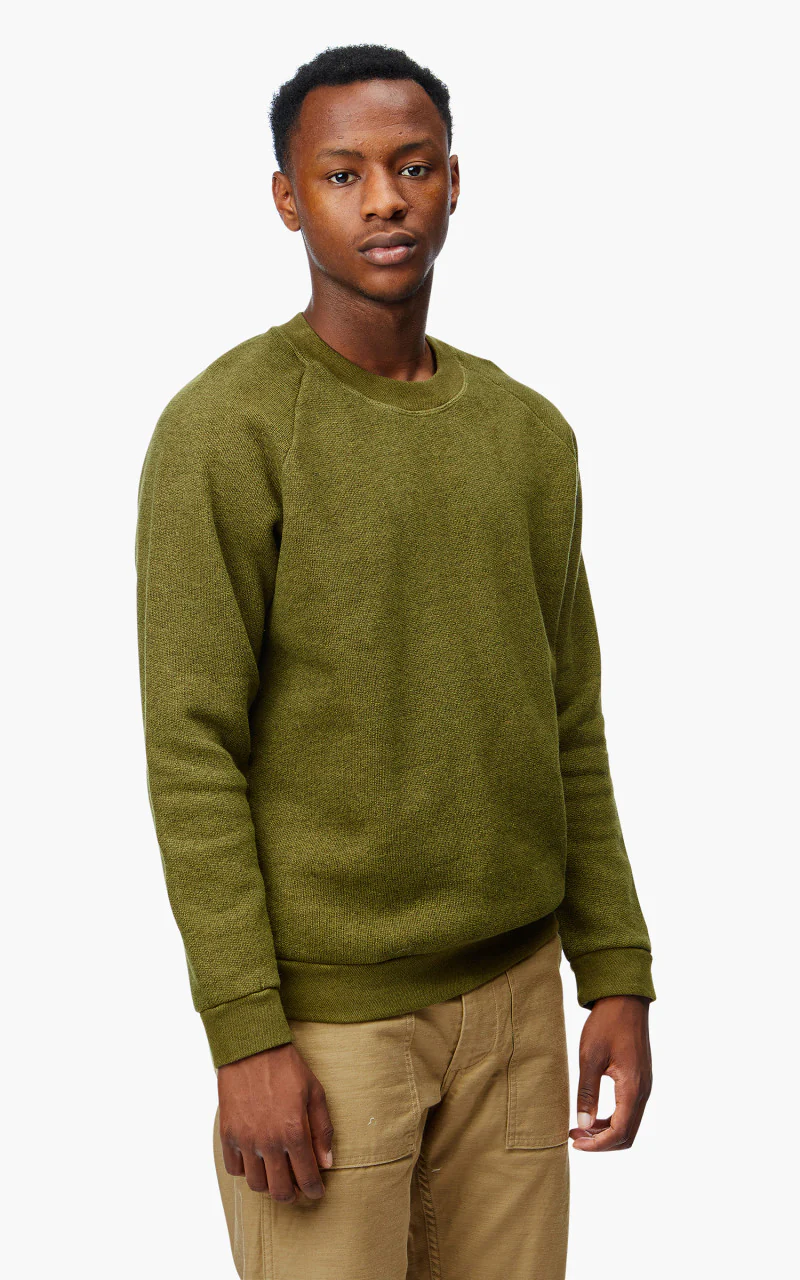 Homecore Terry Sweat W22 Avocado Green - Image 7