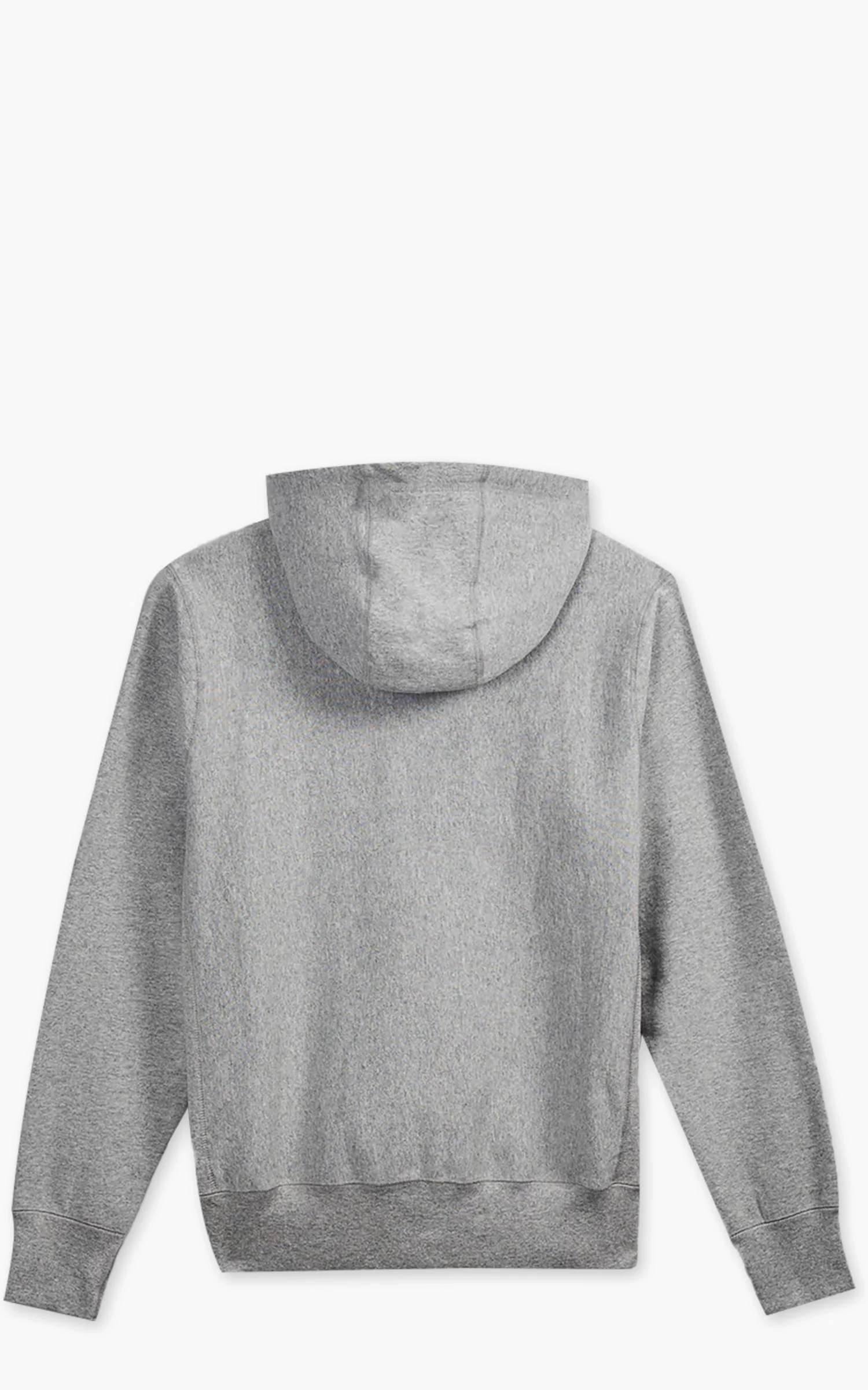 House Of Blanks Heavyweight Zip Hooded Sweatshirt Heather Grey - Image 3